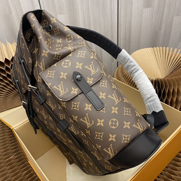 ルイヴィトンバッグ側面デザイン